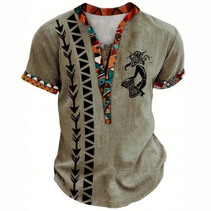 Franklin - Soft Tribal Print Shirt