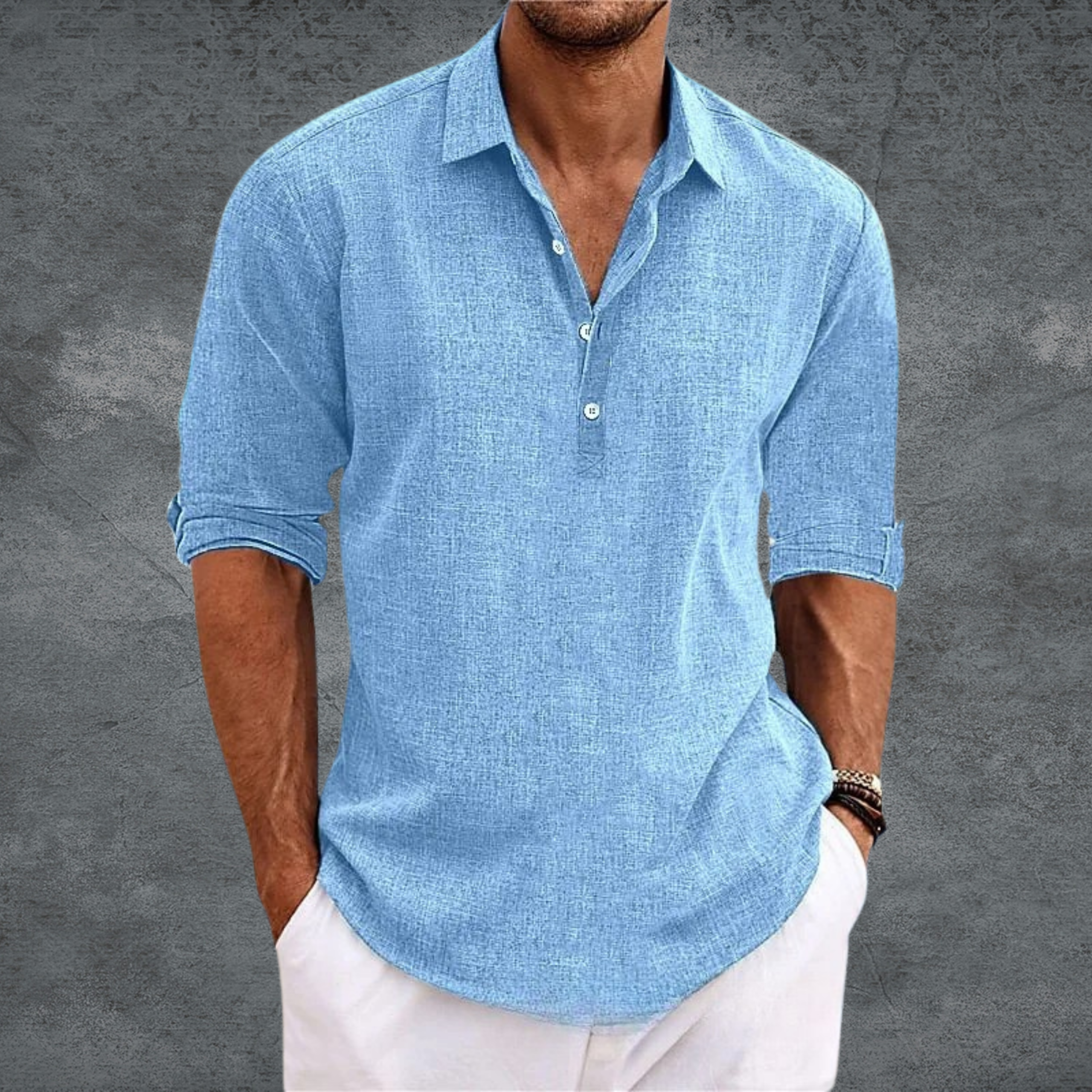 geoffrey-soft-textured-shirt-1 Geoffrey - Soft Textured Shirt