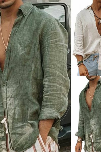 Gustav - Breezy Linen Shirt