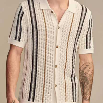 Isaac - Soft Knit Polo Shirt
